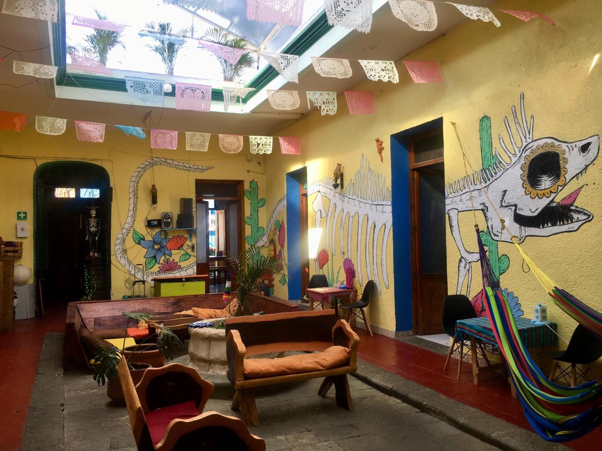 Iguana Hostel Oaxaca Εξωτερικό φωτογραφία